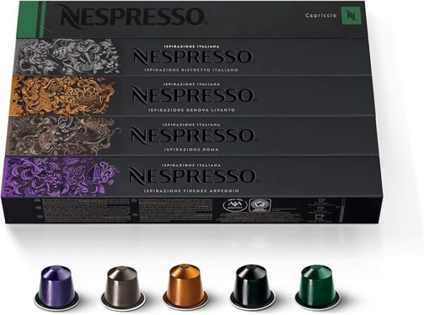 Nespresso Capsules Original Line, 50 Count Coffee Pods - Image 2