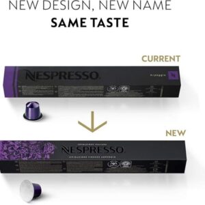 Nespresso Capsules Original Line, 50 Count Coffee Pods