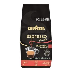 Lavazza Espresso Barista Gran Crema Whole Bean Coffee Blend