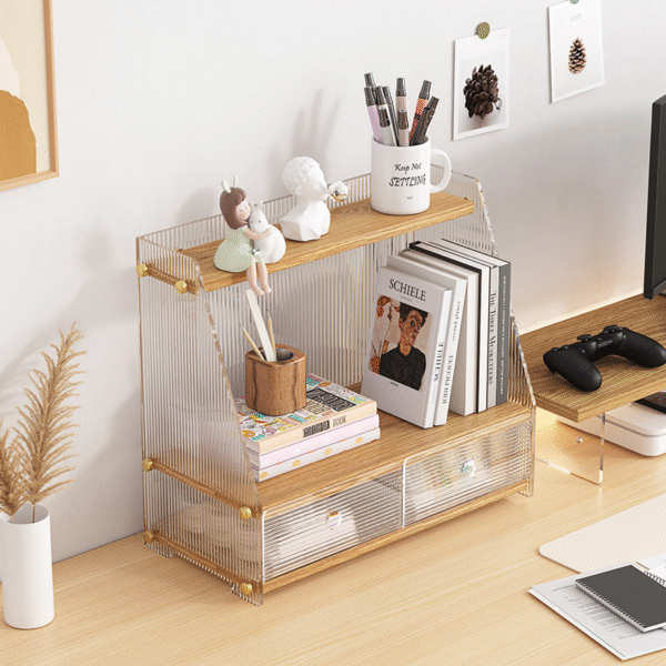 Office Acrylic Desk Storage Cabinet - Image 3