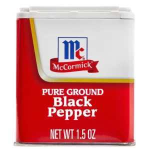 McCormick® Pure Ground Black Pepper, 1.5 oz
